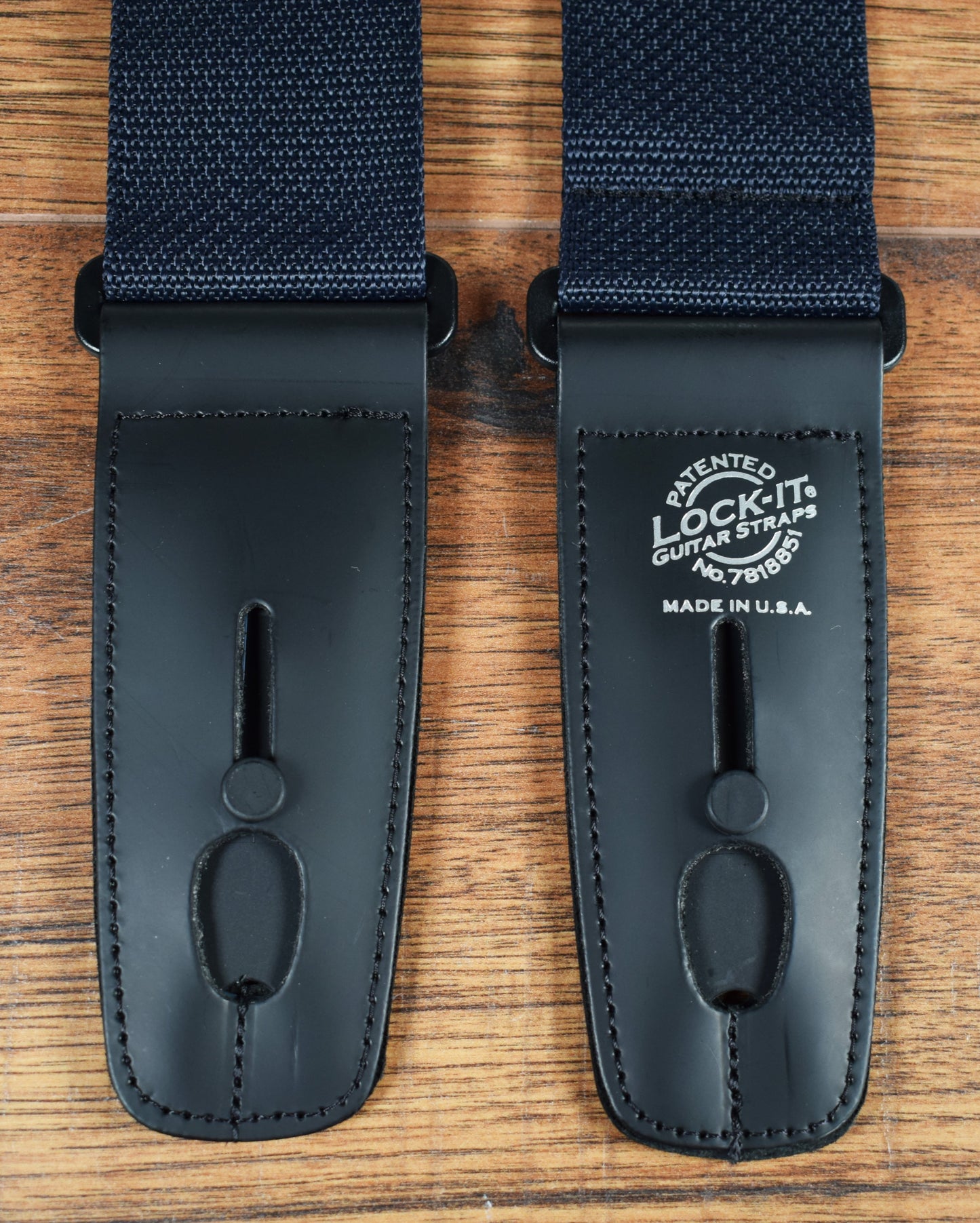LOCK-IT Straps Polypro Series 2" Navy Blue Poly Guitar Bass Strap 004 P2-NVYBLU