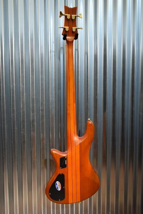 Schecter Guitar Research Stiletto Studio 4 String Bass & Case #3748