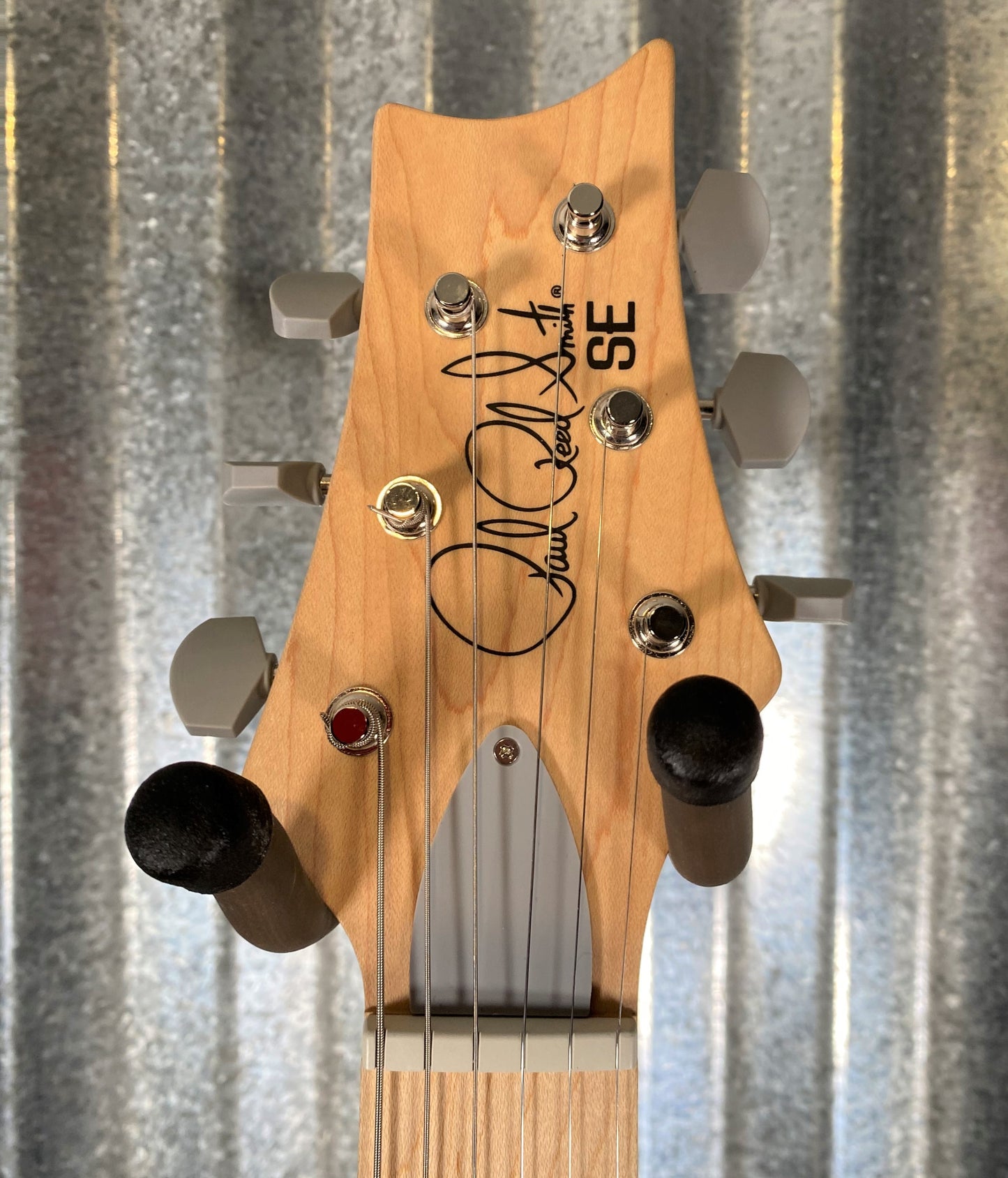 PRS Paul Reed Smith SE Sliver Sky John Mayer Overland Gray Maple Guitar & Bag #0396