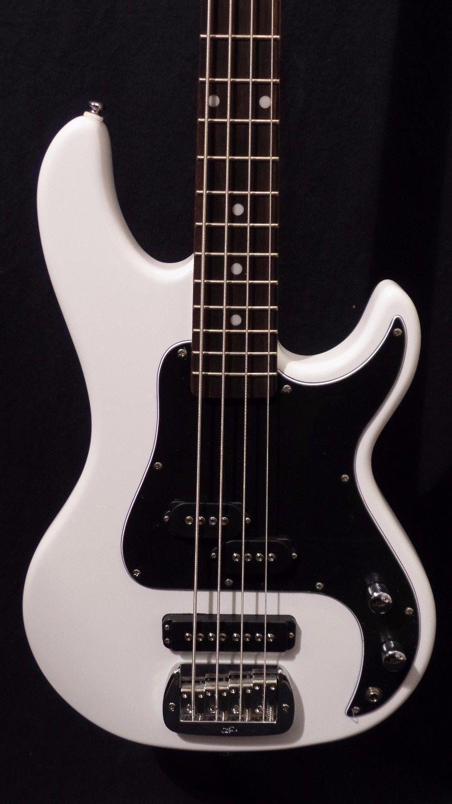 G&L Tribute SB2 Electric Bass in Gloss White #5227