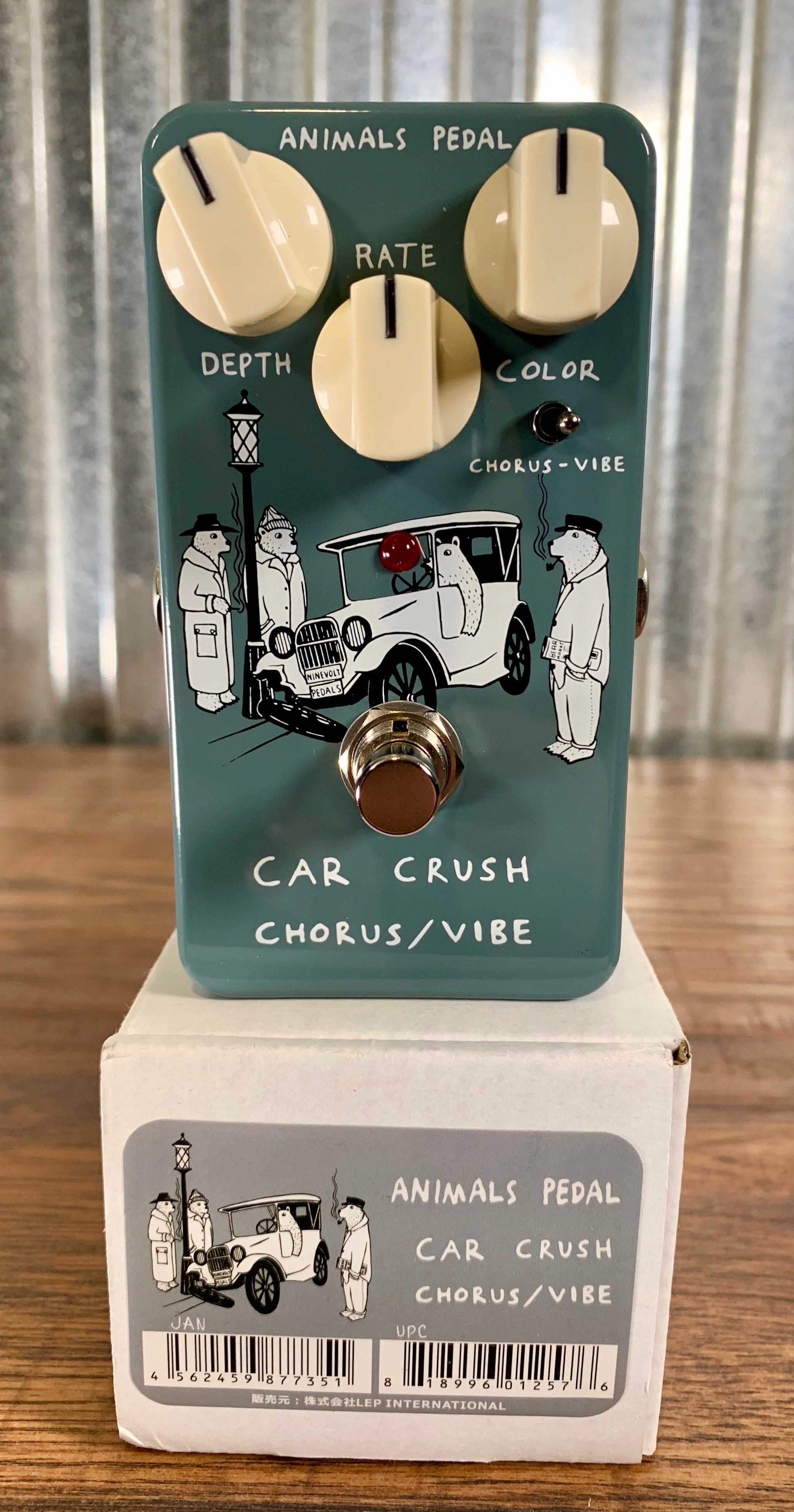 Animals Pedals Car Crush Chorus Vibe Guitar Effect Pedal