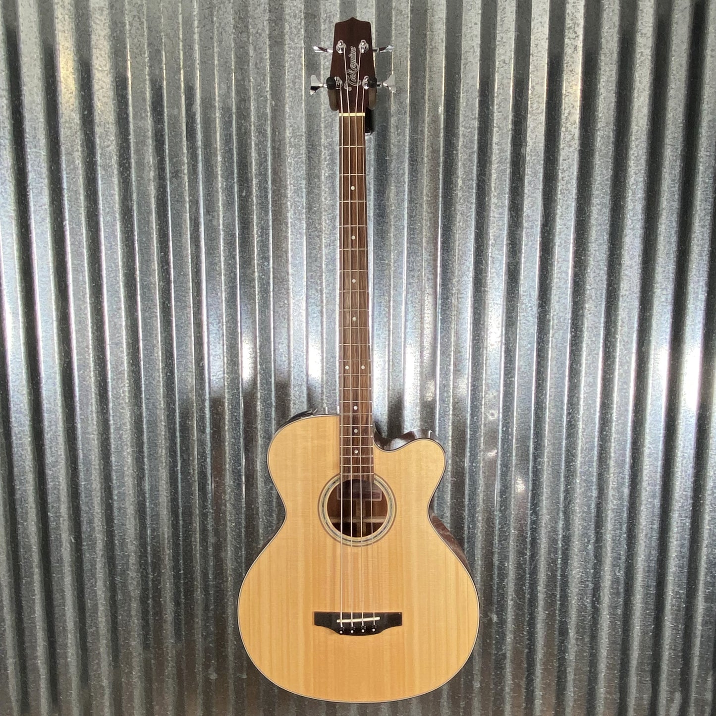 Takamine GB30CE NAT 4 String Acoustic Electric Bass Natural #2495 Used