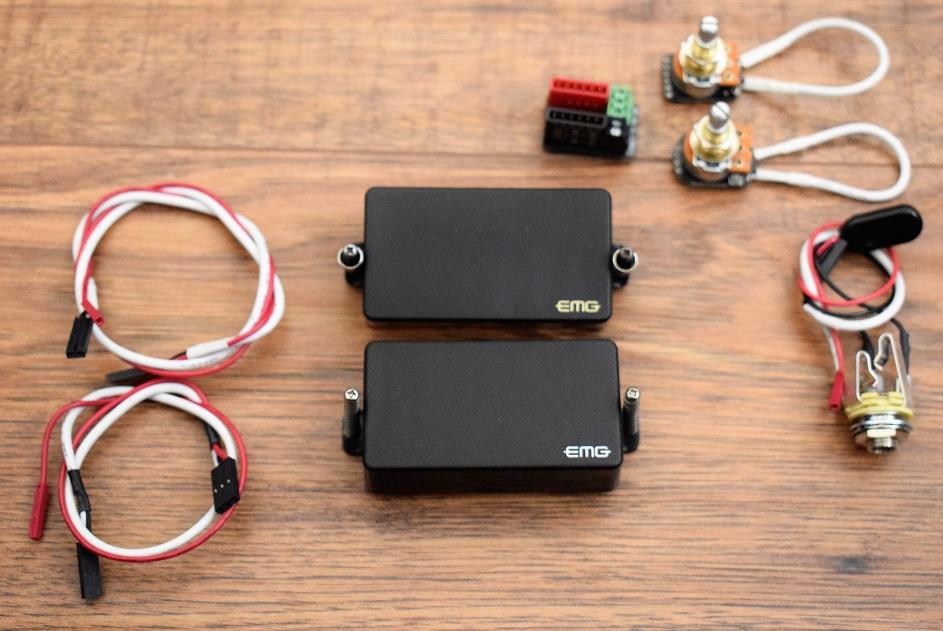 EMG 81 85 Active Guitar Pickup Set & Wiring Harness EMG81 EMG85 Zakk Wylde