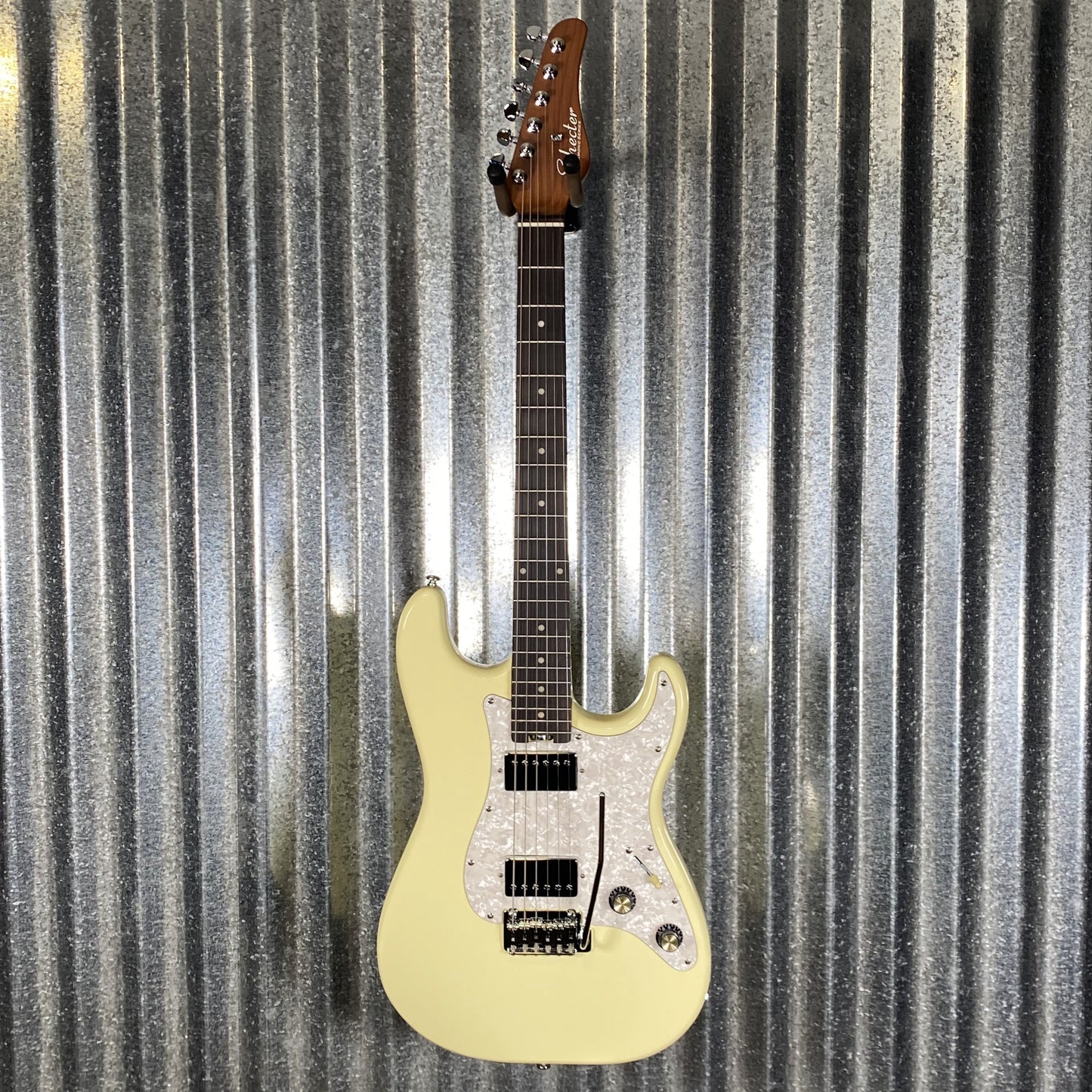 Schecter Jack Fowler Traditional HH Ivory Roasted Neck Guitar #3242