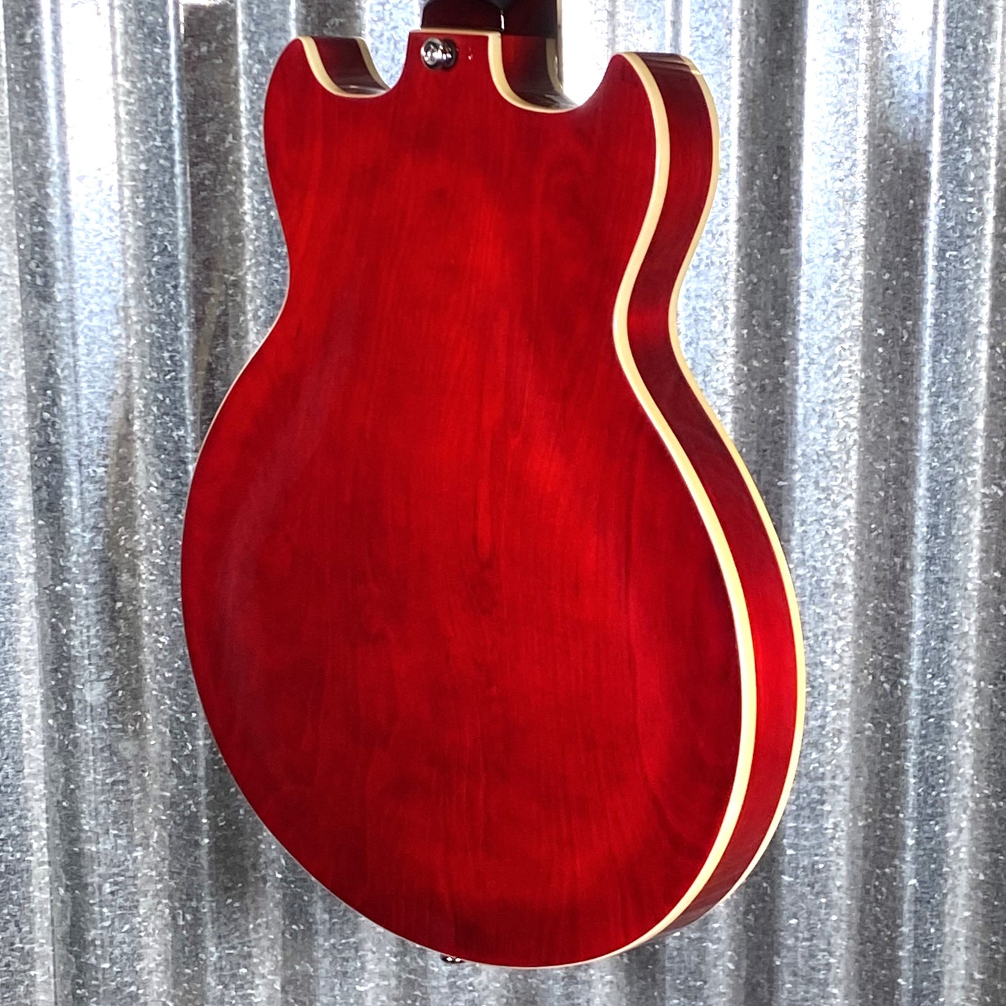 Westcreek 333 Semi Hollow Body Guitar 335 Transparent Red #0062 Used