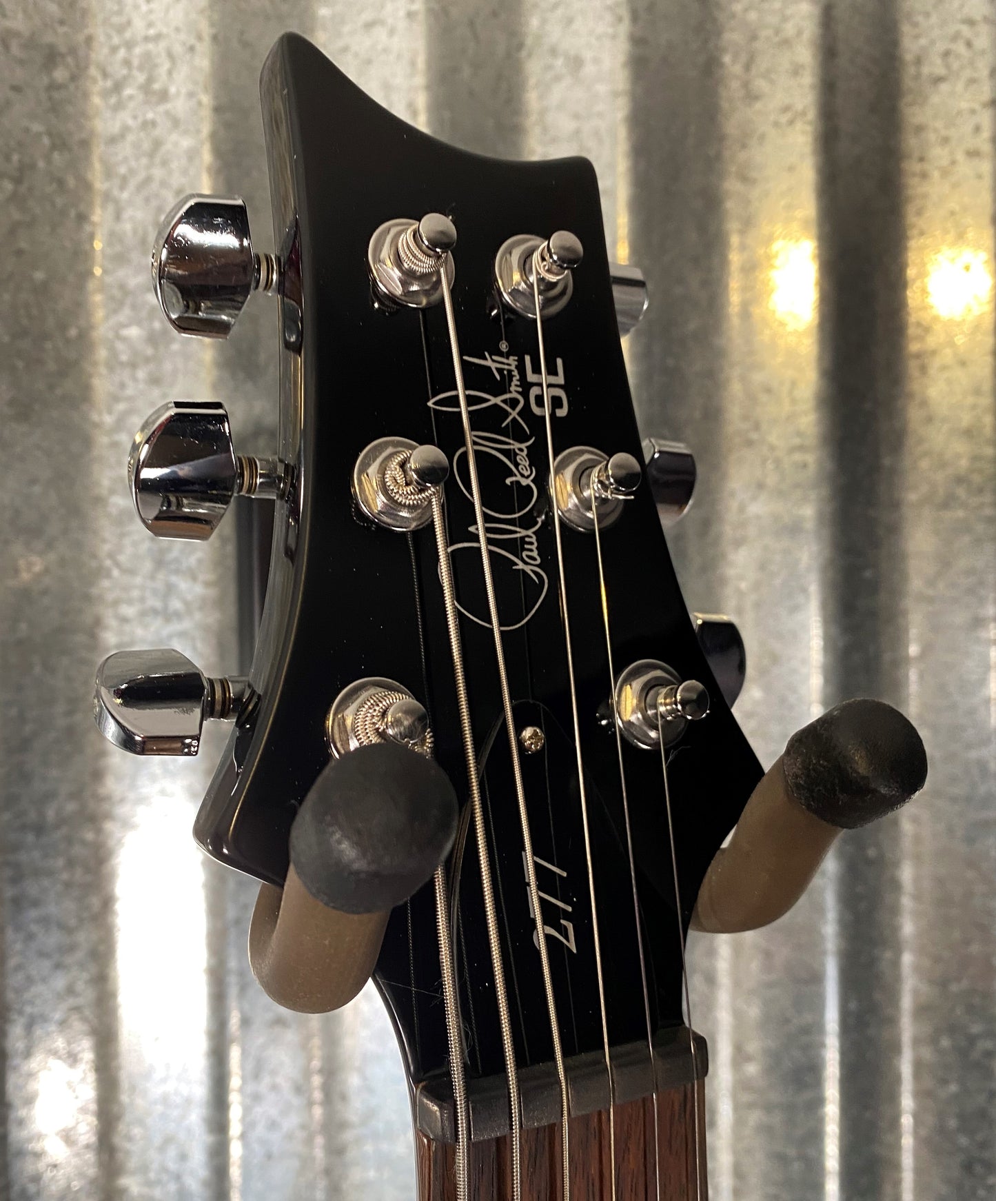 PRS Paul Reed Smith SE 277 Carve Top Charcoal Burst Baritone Guitar & Bag #0235