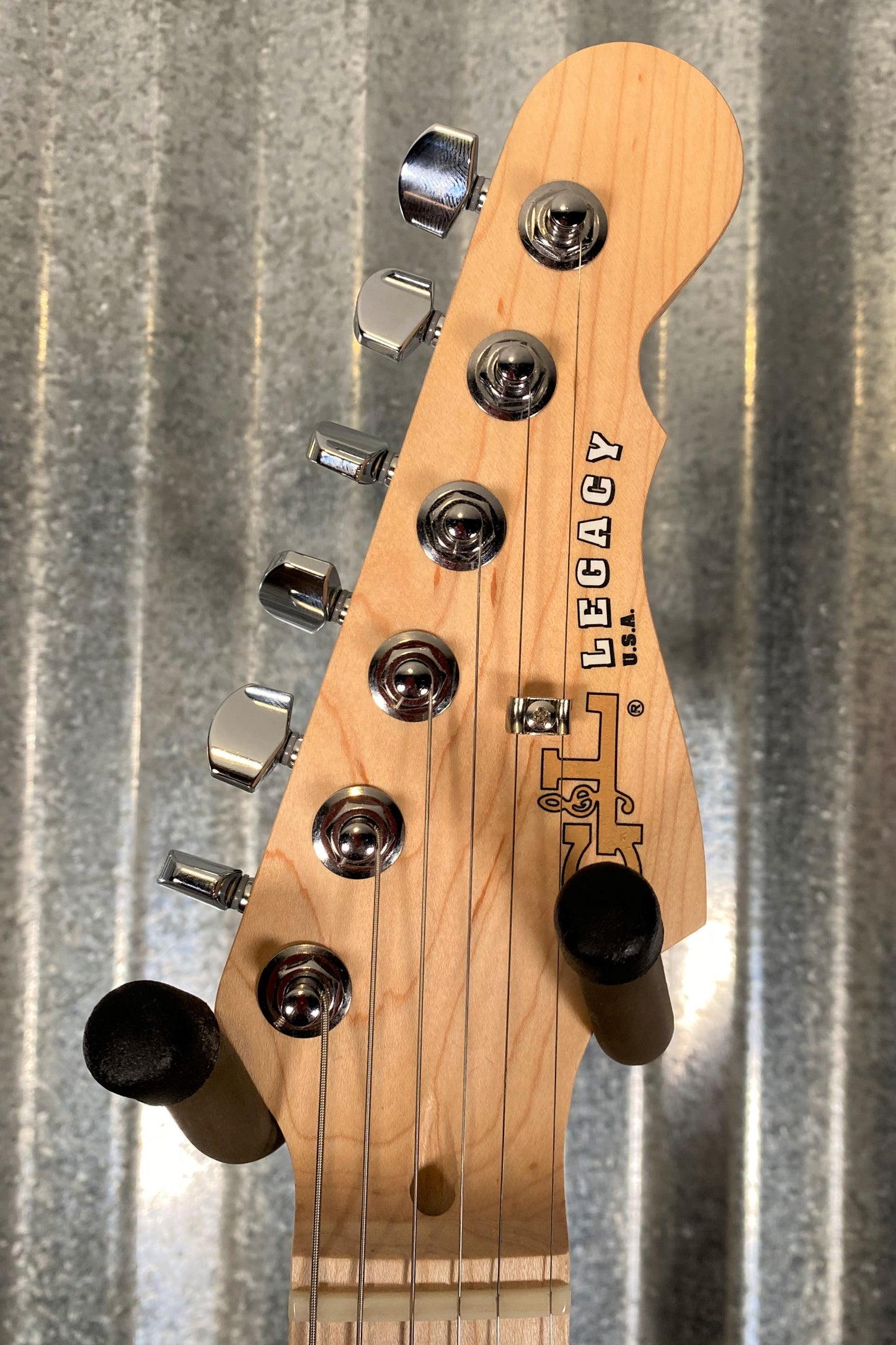 G&L USA Fullerton Custom Legacy HH Fullerton Red Guitar & Case Blem #7410