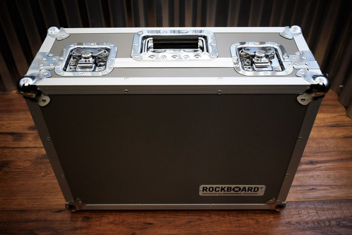 Warwick Rockboard Quad 4.1 C Guitar Effect Pedalboard & Flight Case