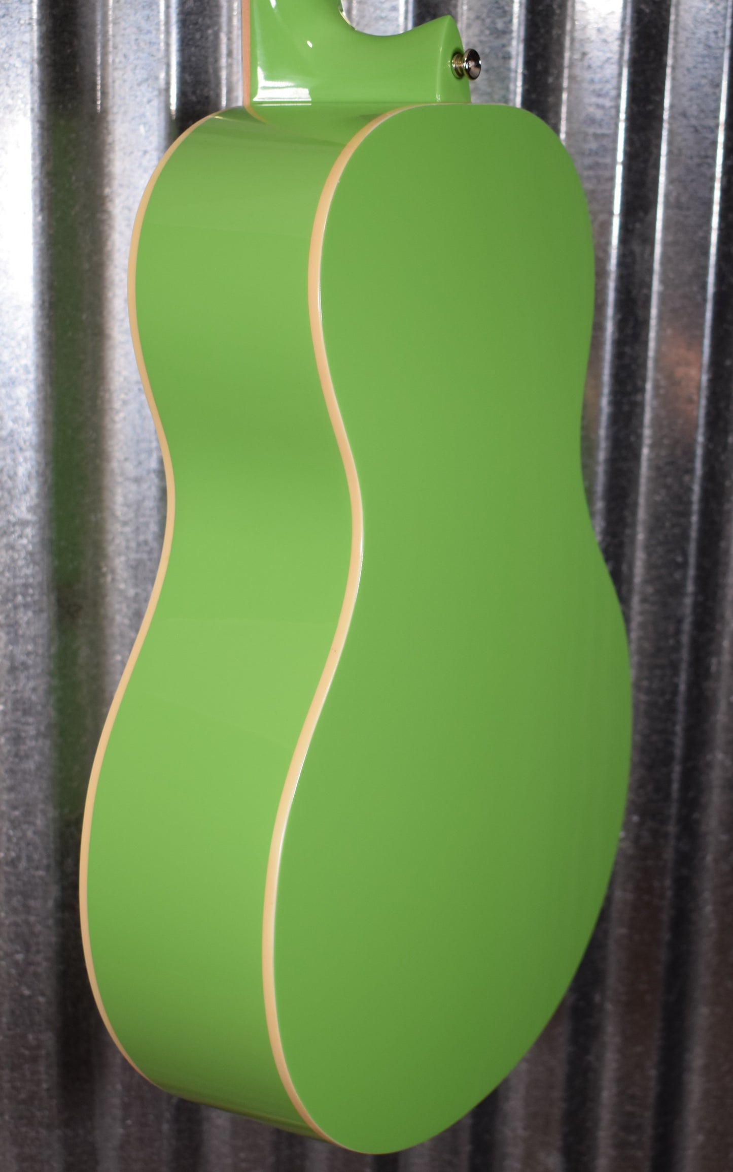 Ortega RGA-GAP Gaucho Acoustic Nylon String Parlor Green Apple Guitar & Bag #0015