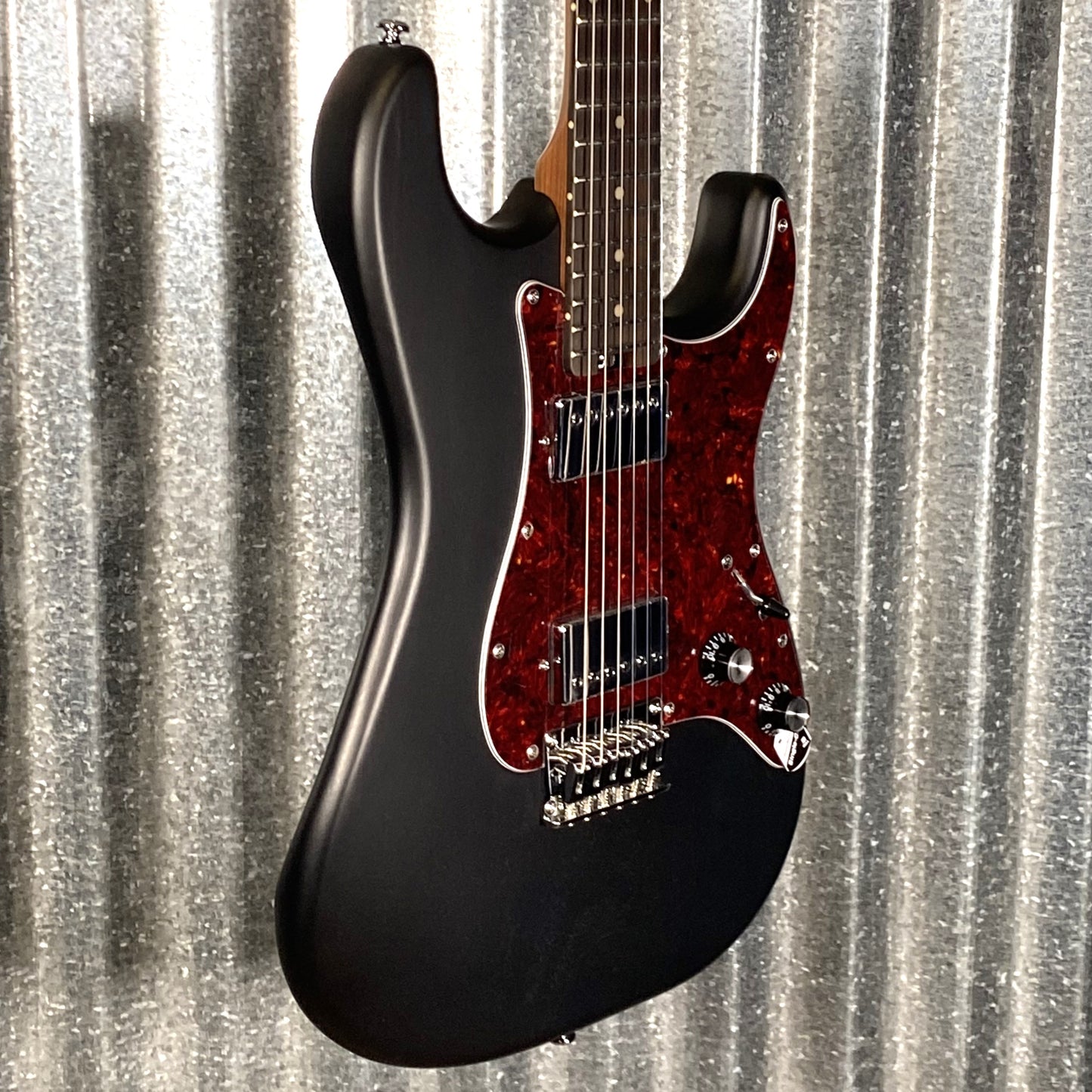 Schecter Jack Fowler Traditional HT HH Hardtail Black Pearl Roasted Neck Guitar #3027