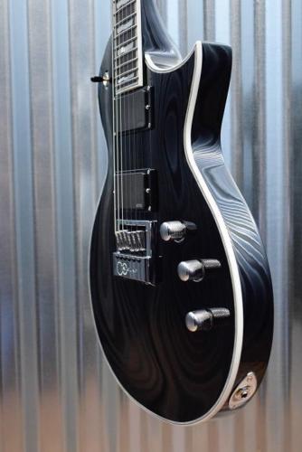ESP LTD EC-1000 Evertune Gloss Black EMG Guitar & Blem & Case #1561