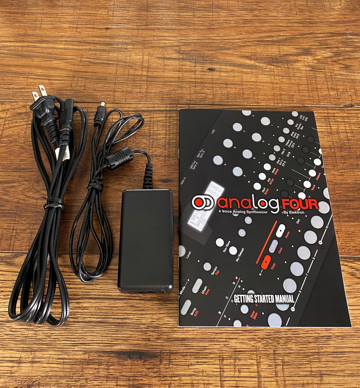 Elektron Analog Four 4 Voice Polyphonic Tabletop Synthesizer Used