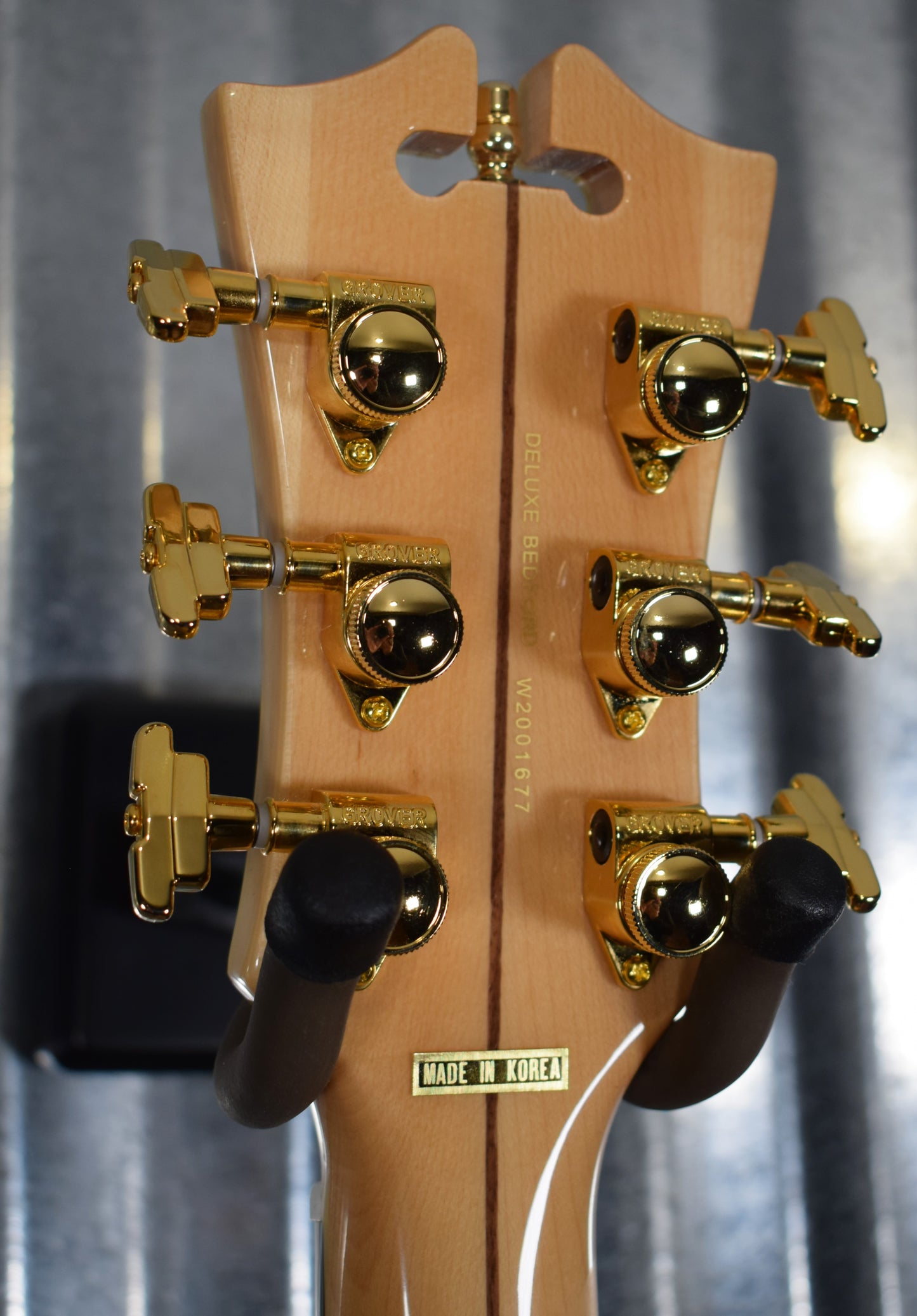 D'Angelico Deluxe Bedford Offset Natural Guitar & Case #1677