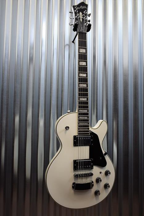 Hagstrom Super Swede SUSWE-WHT White Electric Guitar & Gig Bag #0052