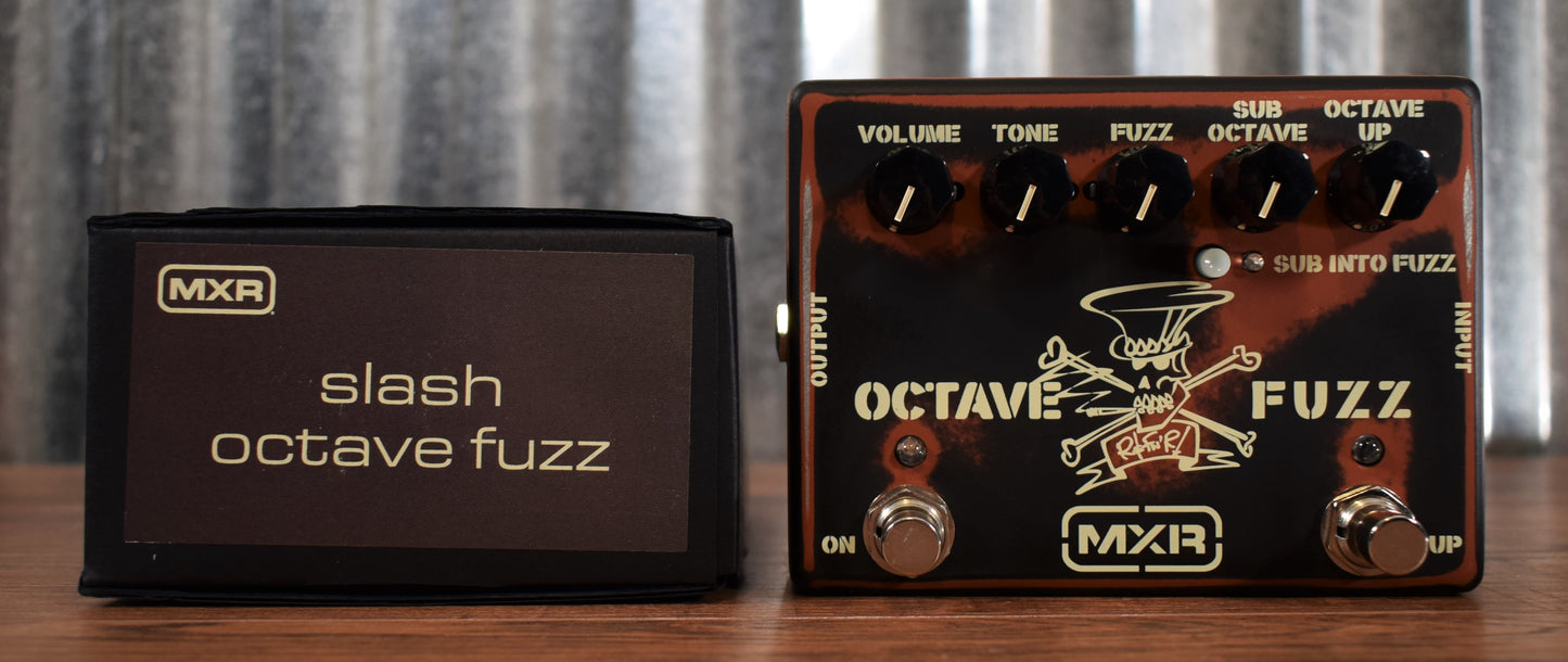 Dunlop MXR SF01 Slash Octave Fuzz Guitar Effect Pedal Demo