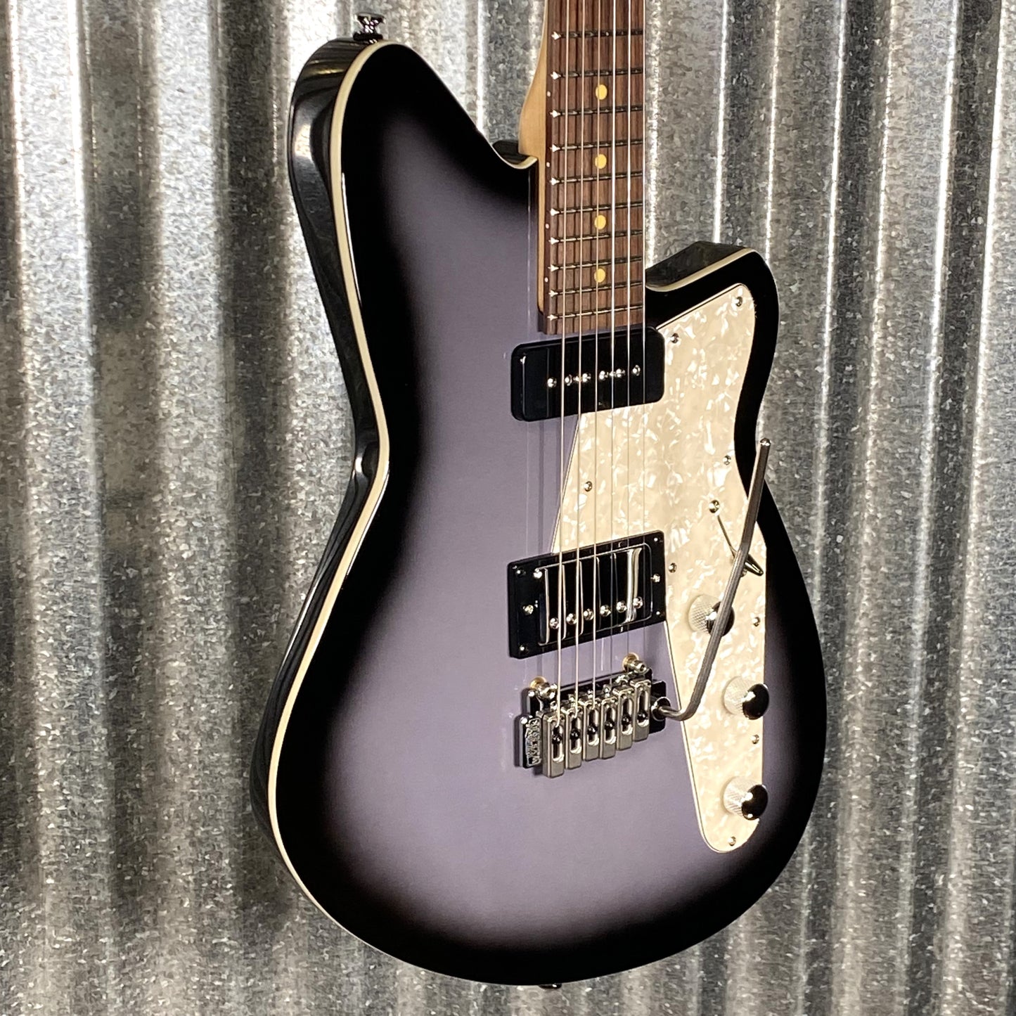 Reverend Double Agent W Periwinkle Burst Guitar #58774-2 B Stock