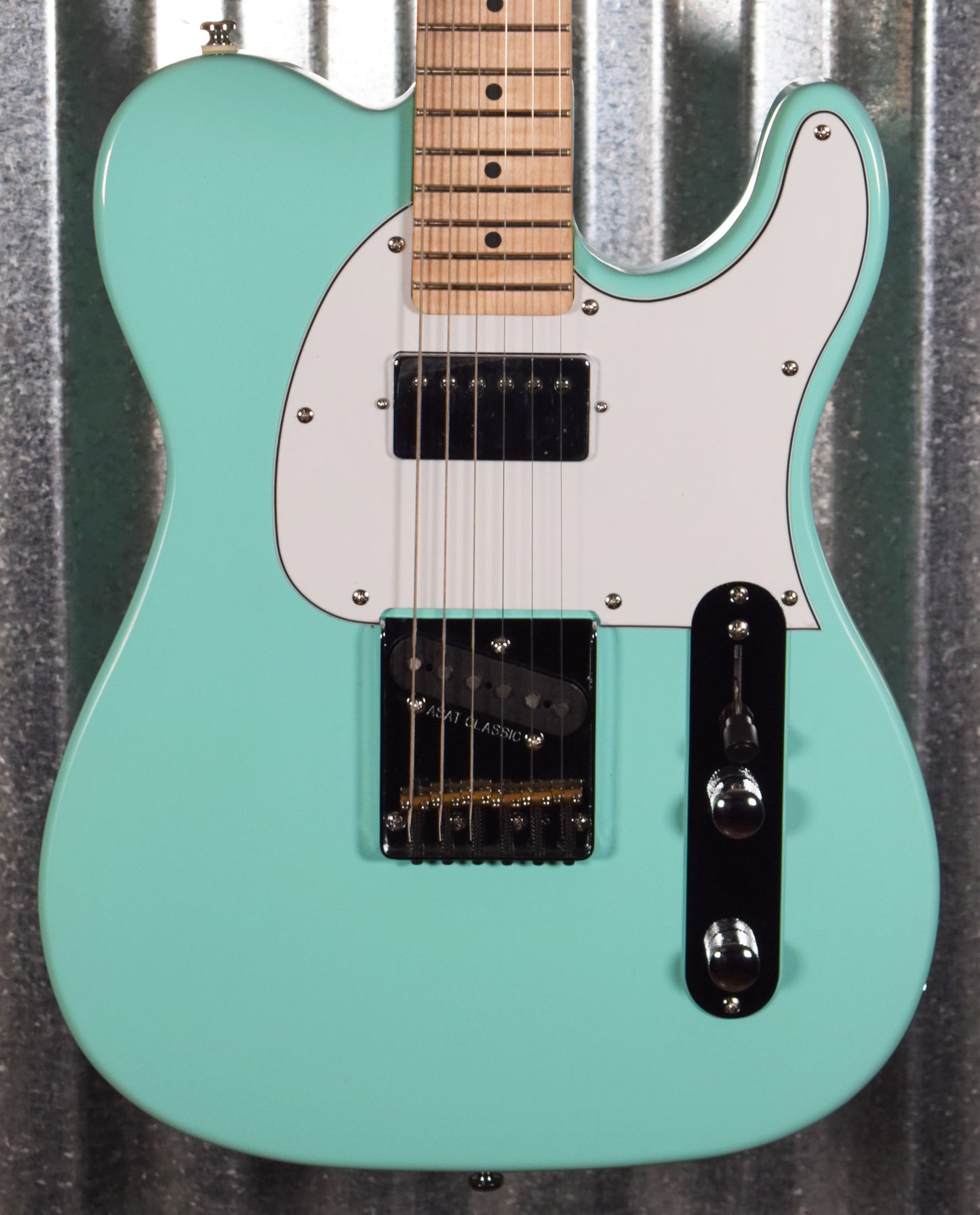 G&L Tribute ASAT Classic Bluesboy Limited Edition Seafoam Green Guitar #6807