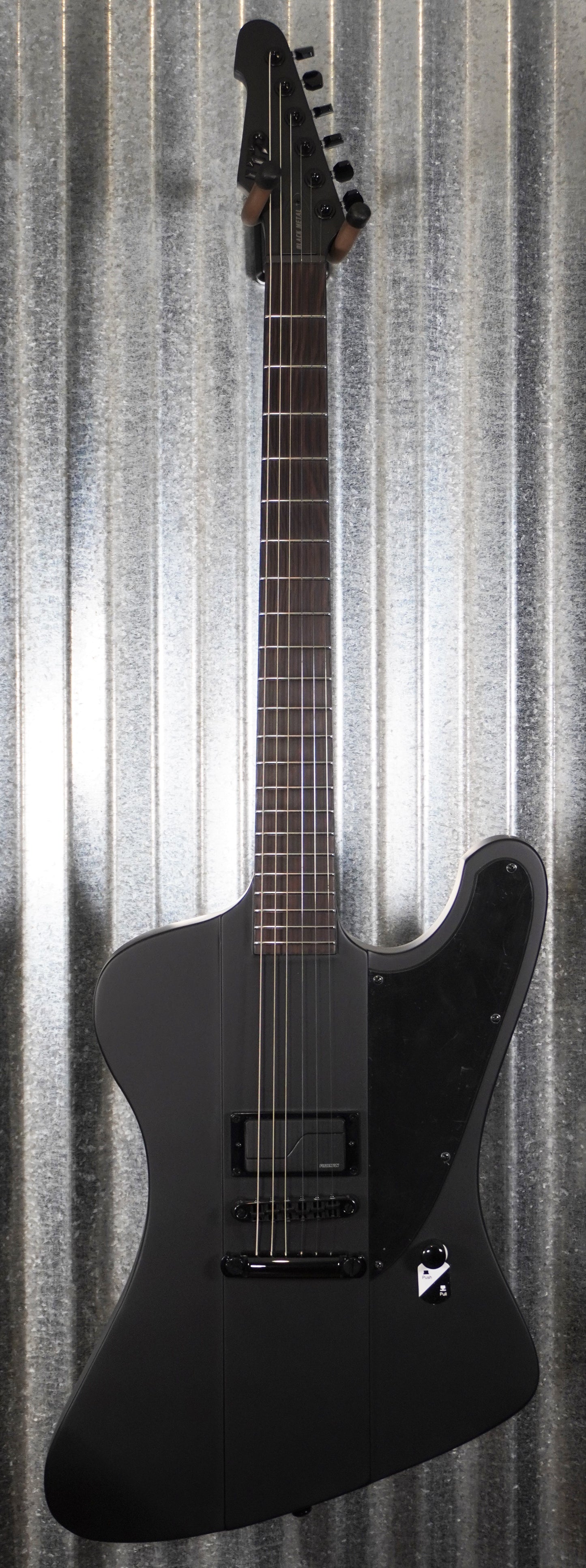 ESP LTD Phoenix Black Metal Guitar LPHOENIXBKMBLKS #0473