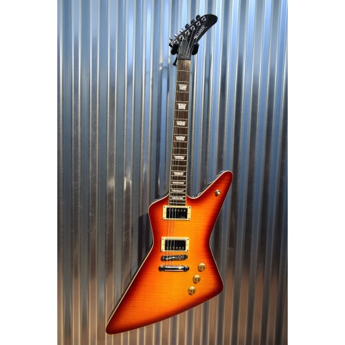 Hamer Guitars Standard Flame Top Cherry Sunburst Electric Guitar & Gig Bag #2272