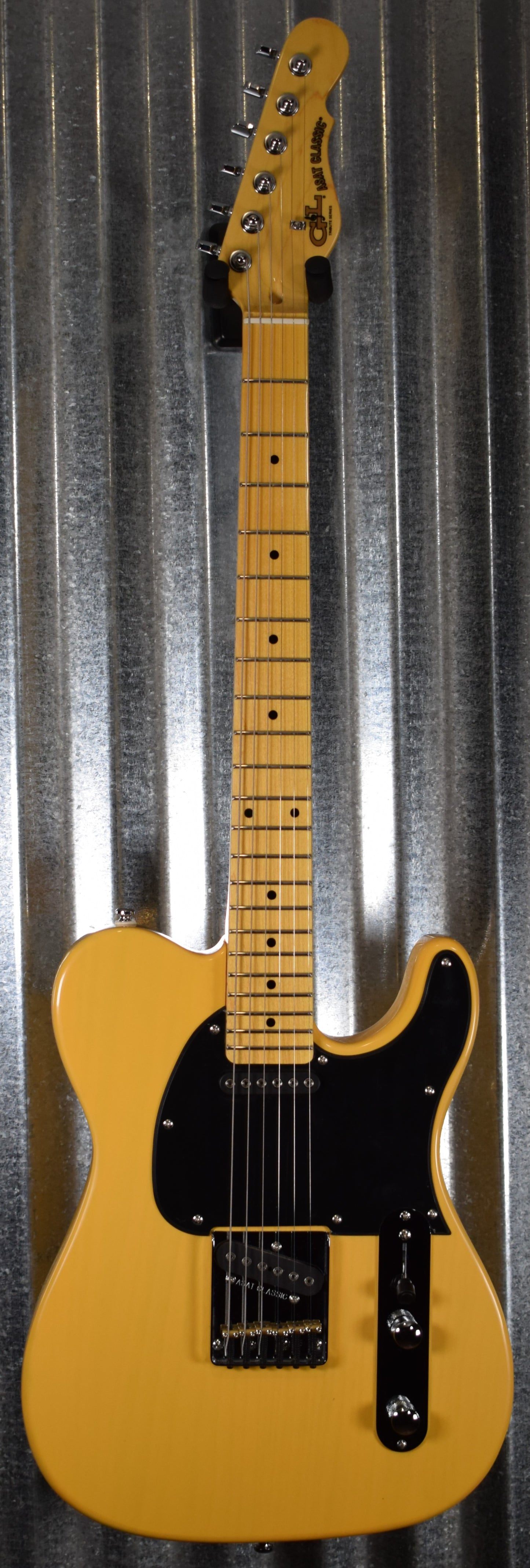 G&L Tribute ASAT Classic Butterscotch Blonde Guitar #1719 Demo