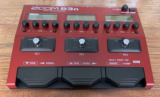 Zoom B3n Programmable Multi-Effect Bass Guitar Effect Pedal