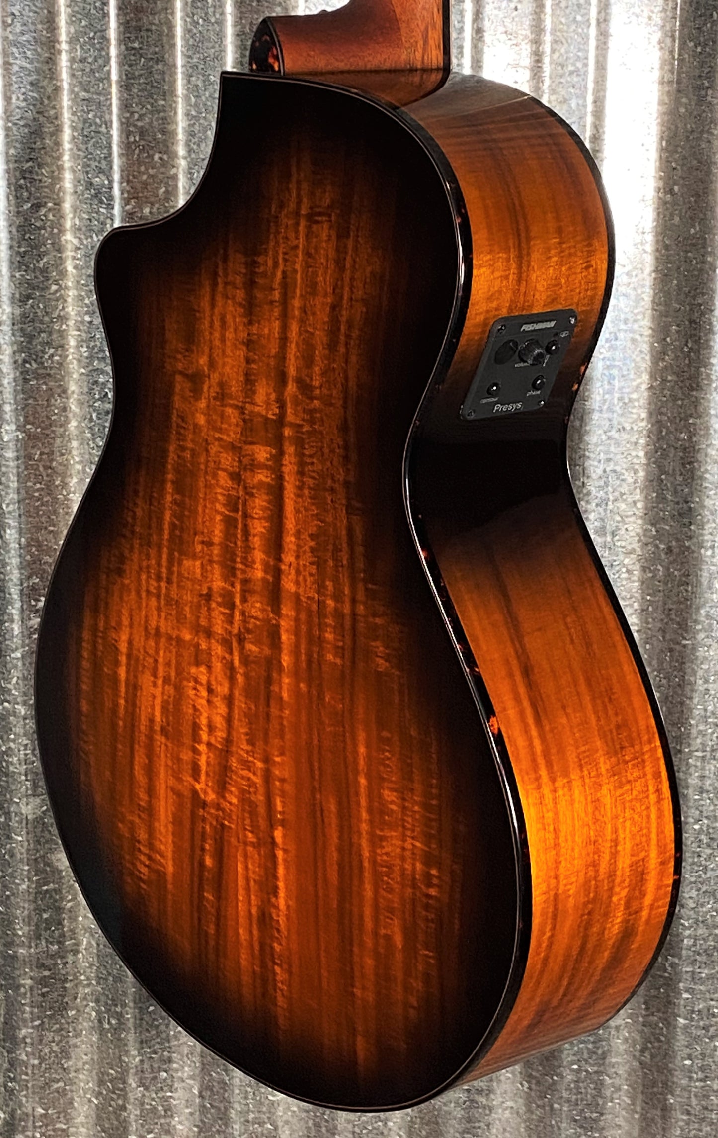 Breedlove Pursuit Exotic S Concert Edgeburst CE Koa Acoustic Electric Guitar PSCN44CEKOKO #5507