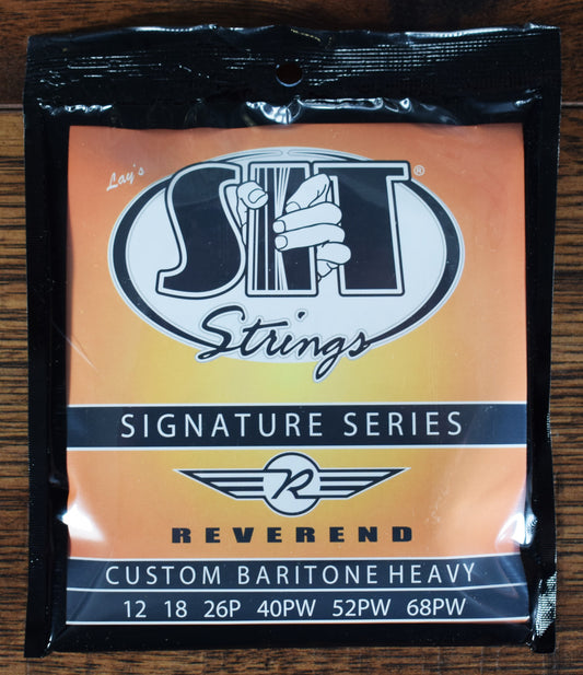 SIT Strings Power Wound Nickel Reverend Baritone Guitar String Set SS-S1268 Rev
