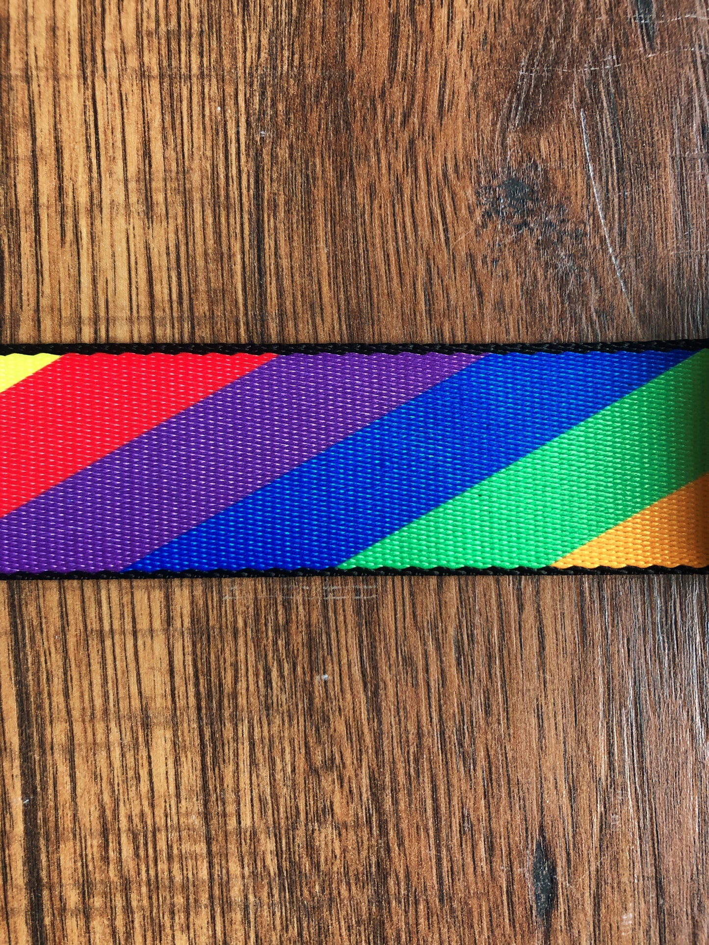 Levy's MPJR-007 1.5" Adjustable Printed Kids Guitar & Bass Strap Rainbow