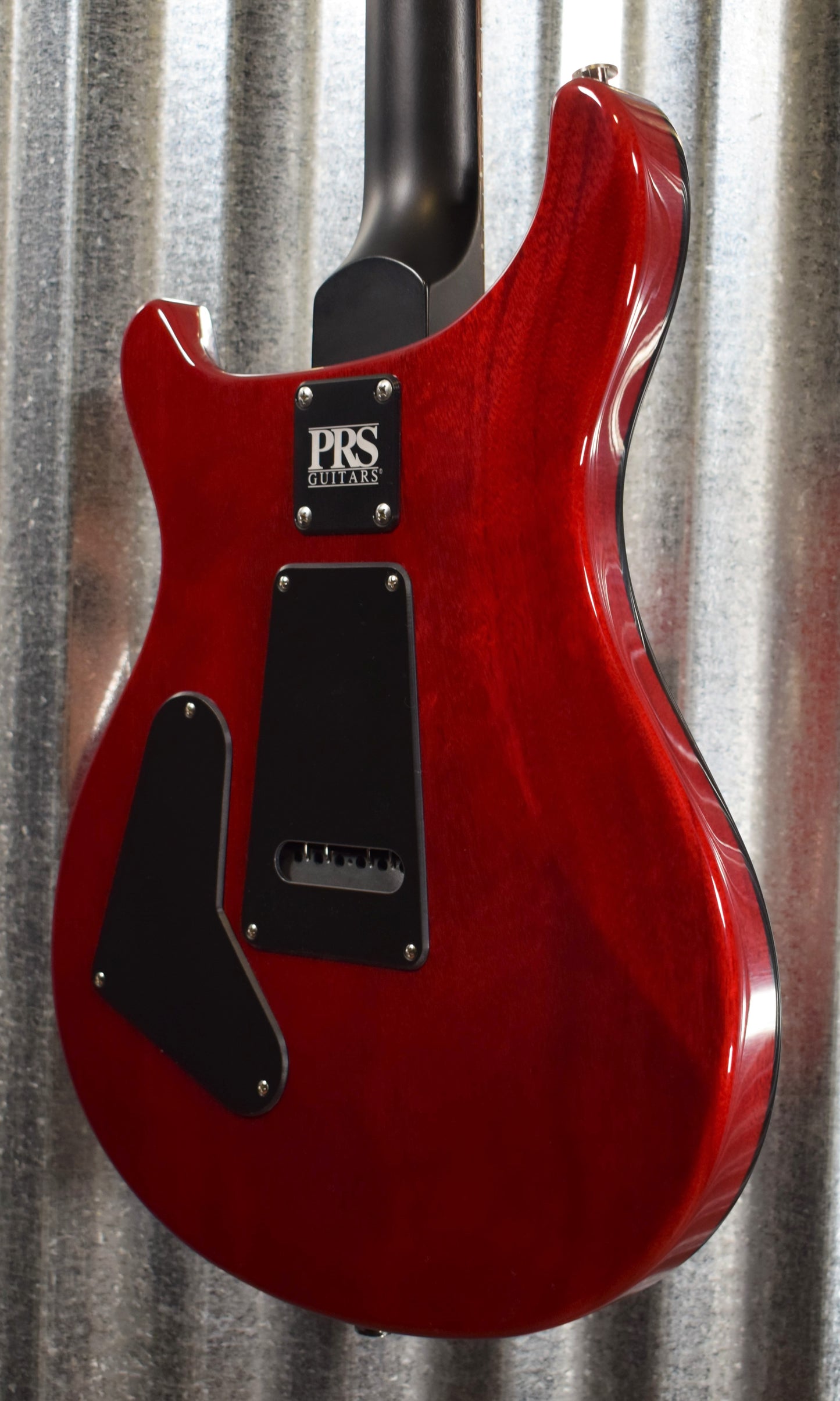 PRS Paul Reed Smith CE 24 Semi Hollow Scarlet Smokewrap Burst Guitar & Bag #4701