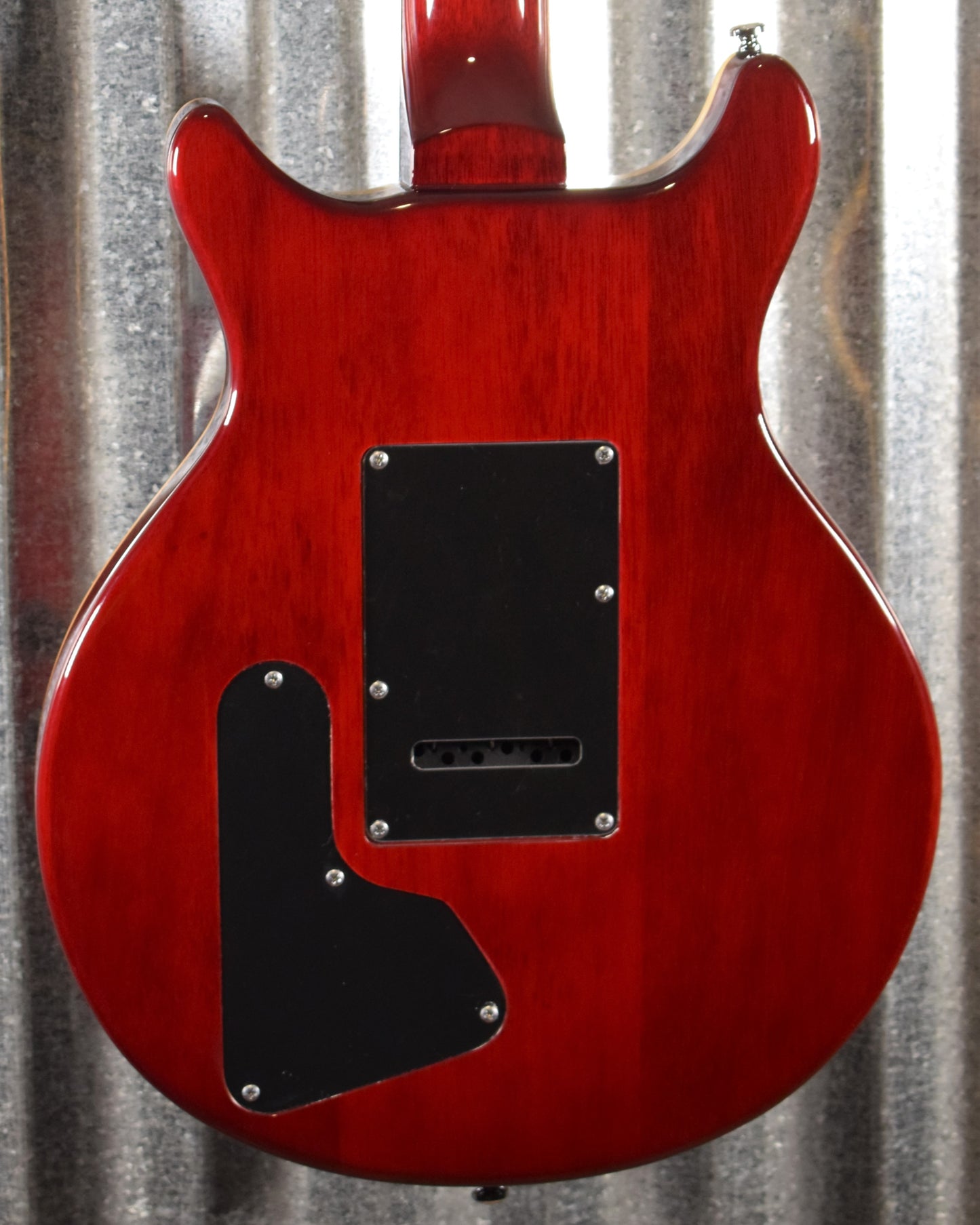 Hamer Archtop Flame Dark Cherry Wilkinson Tremolo Electric Guitar SATFW-DCB #0736