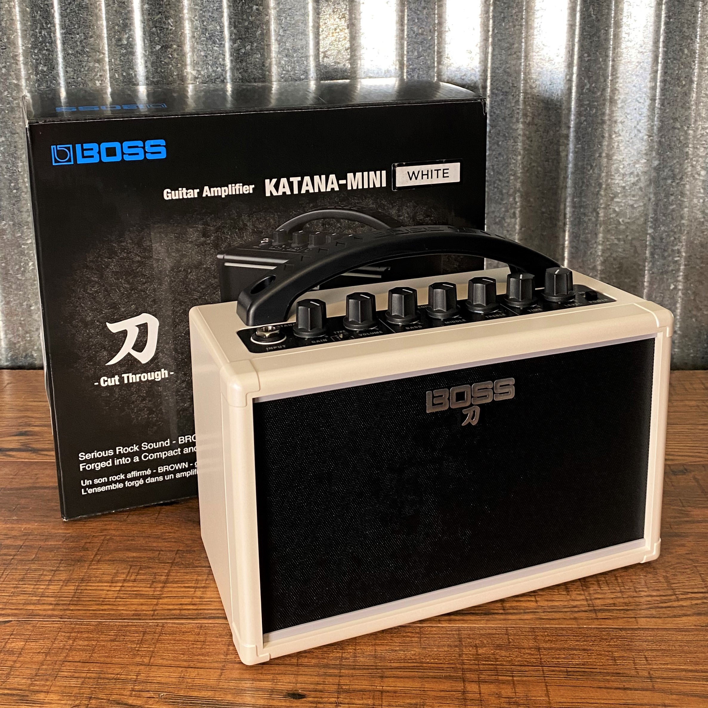 Boss Katana Mini 7 Watt Combo Amp KTN-MINI-W WHITE