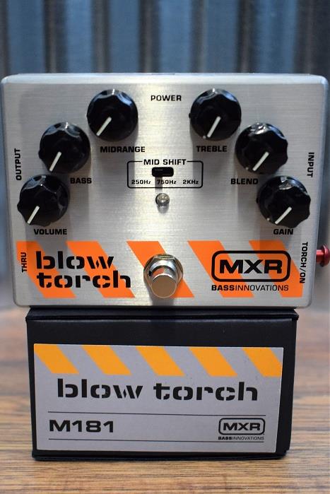 Dunlop MXR M181 Blowtorch Bass Overdrive Effect Pedal
