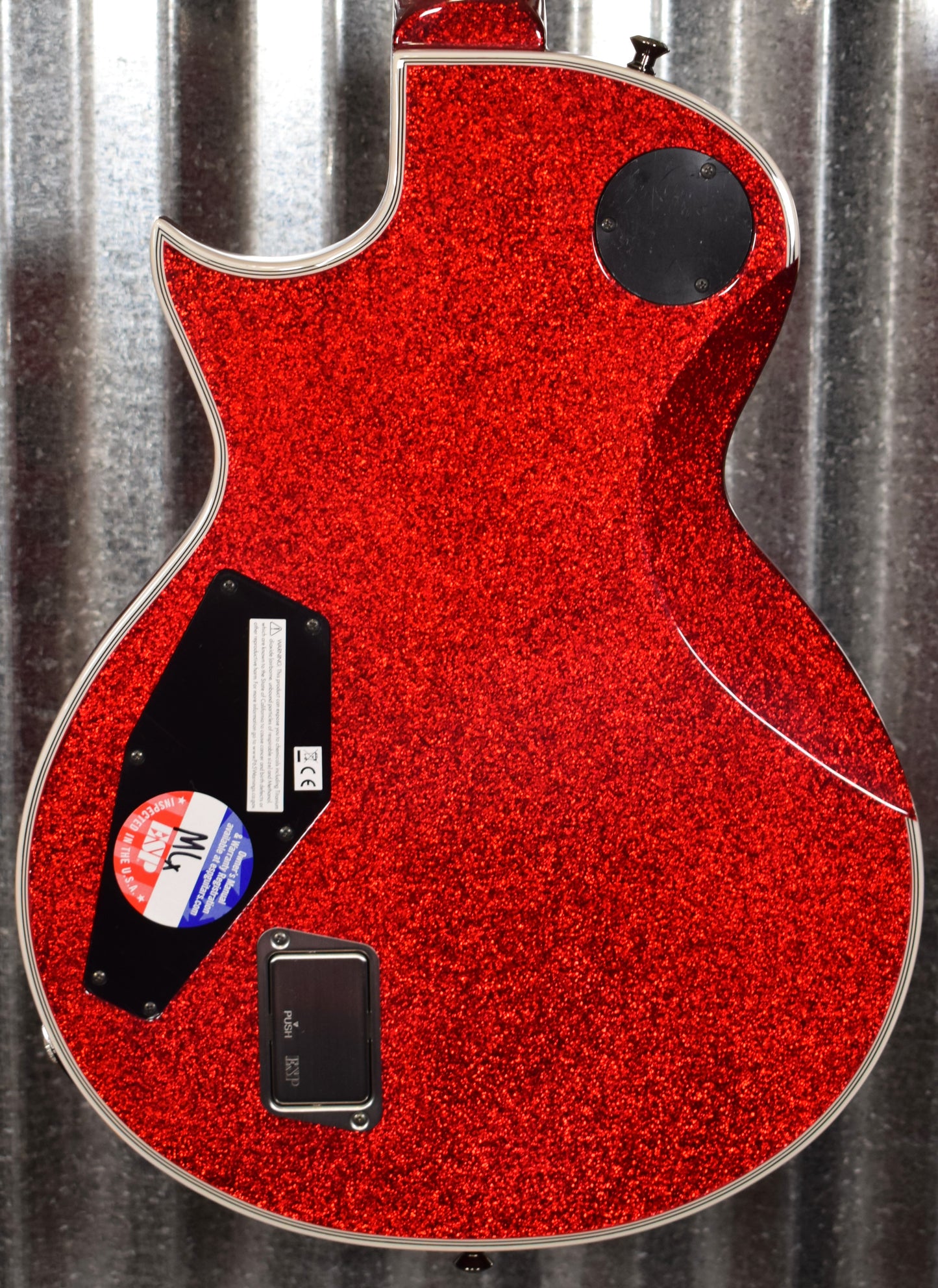 ESP E-II Eclipse DB Red Sparkle EMG Guitar & Case EIIECDBRSP Japan #ES3300203