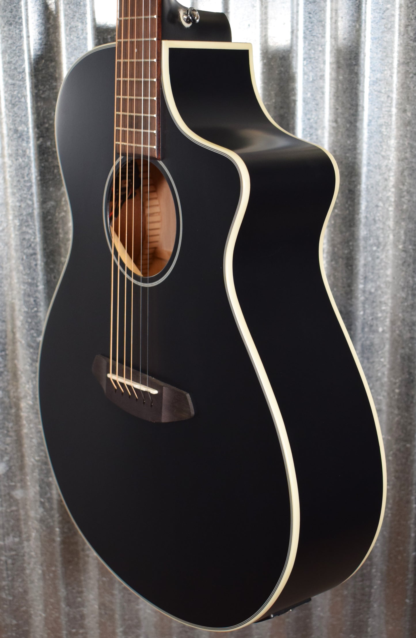 Breedlove Discovery Concert CE Satin Black Acoustic Electric Guitar Blem #7864