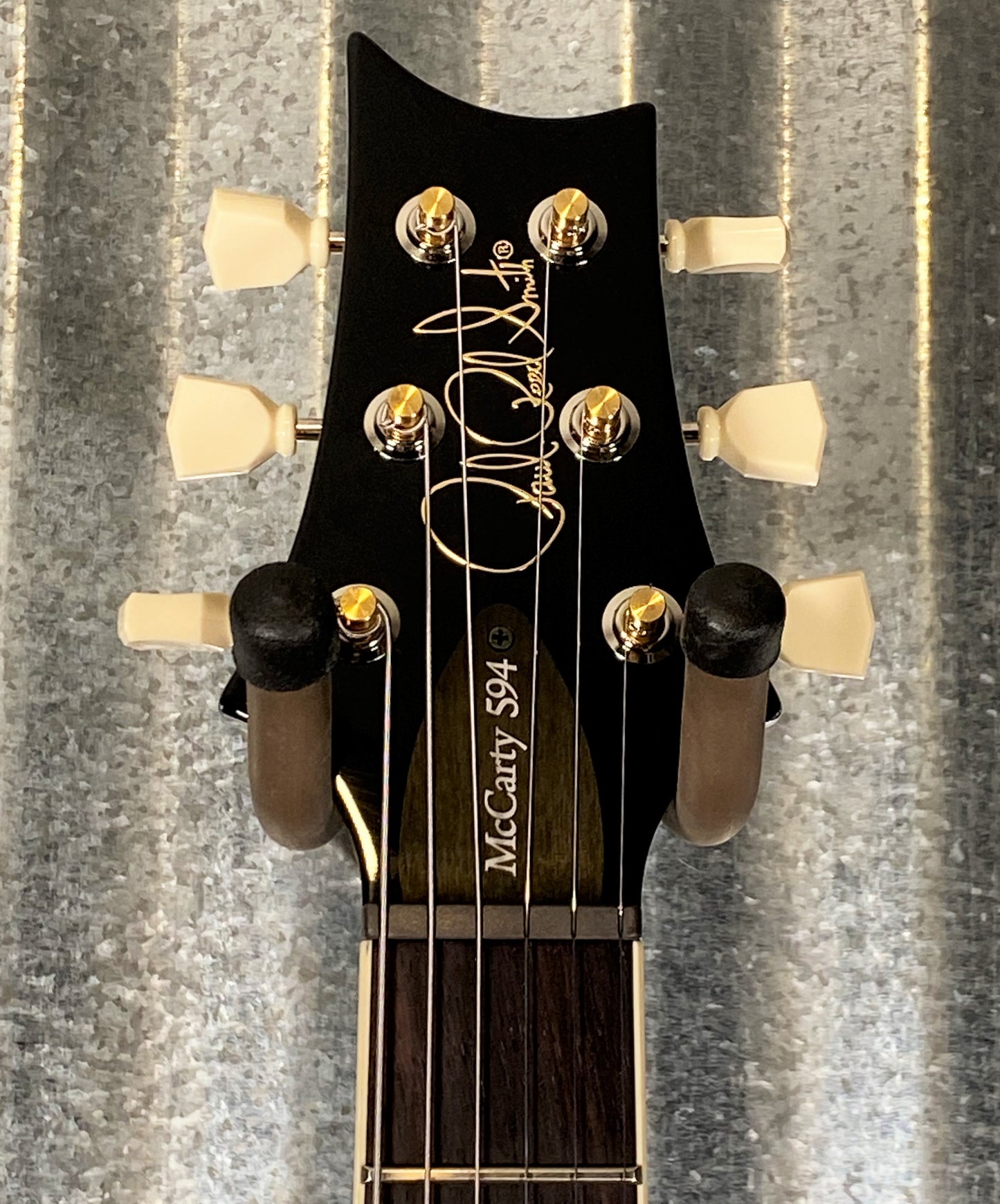 PRS USA S2 McCarty Thinline 594 Black Guitar & Gig Bag #4946