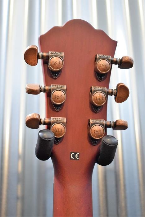 Washburn HB32DMK Distressed Matte Mahogony Semi Hollow Guitar #152