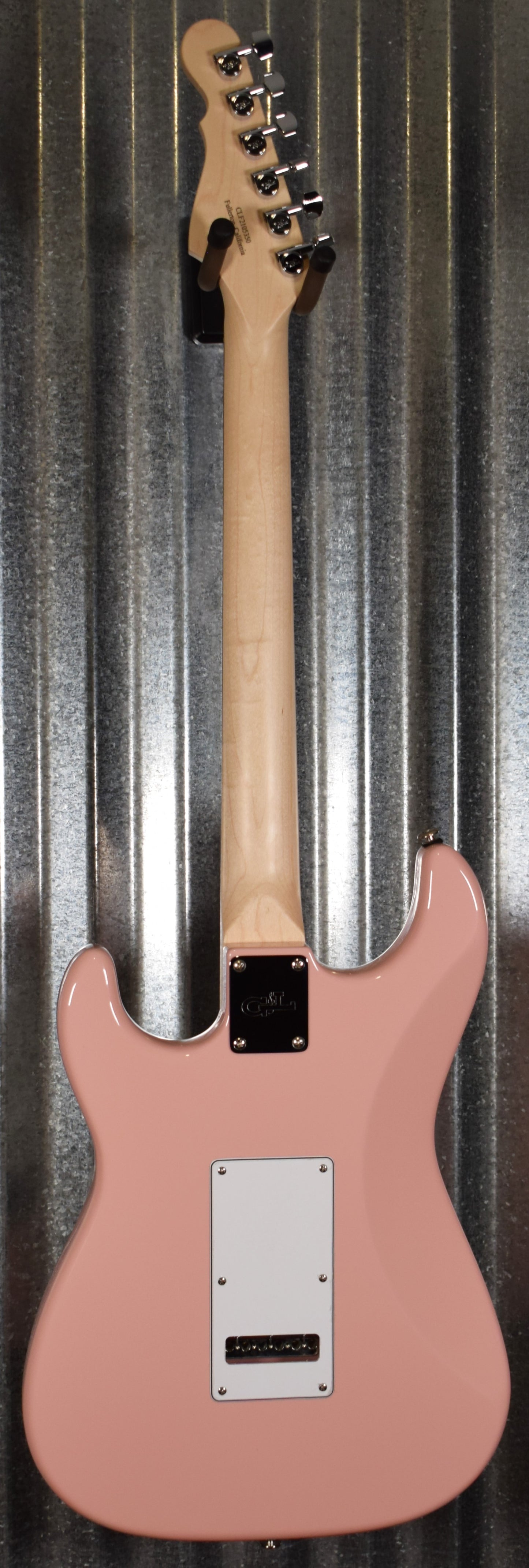 G&L USA Legacy Shell Pink Rosewood Satin Neck Guitar & Case #5350
