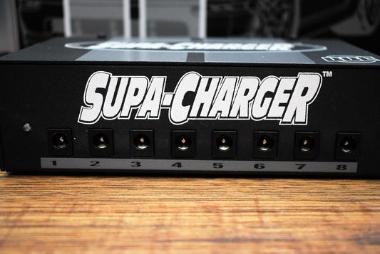 BBE Supa Charger High Performance Universal Effect Pedalboard Power Supply & Cables