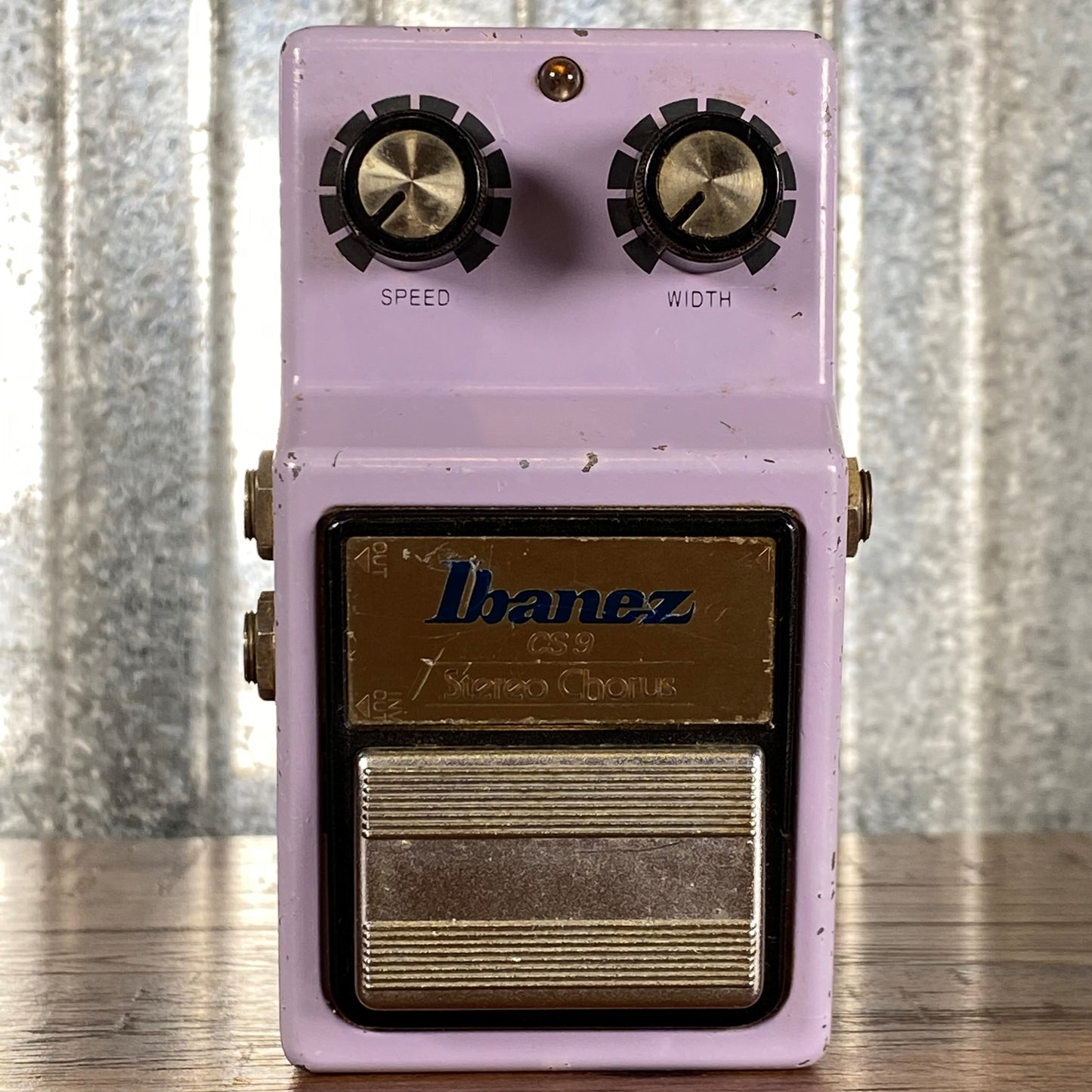 Ibanez CS9 Stereo Chorus Guitar Effect Pedal Japan Used