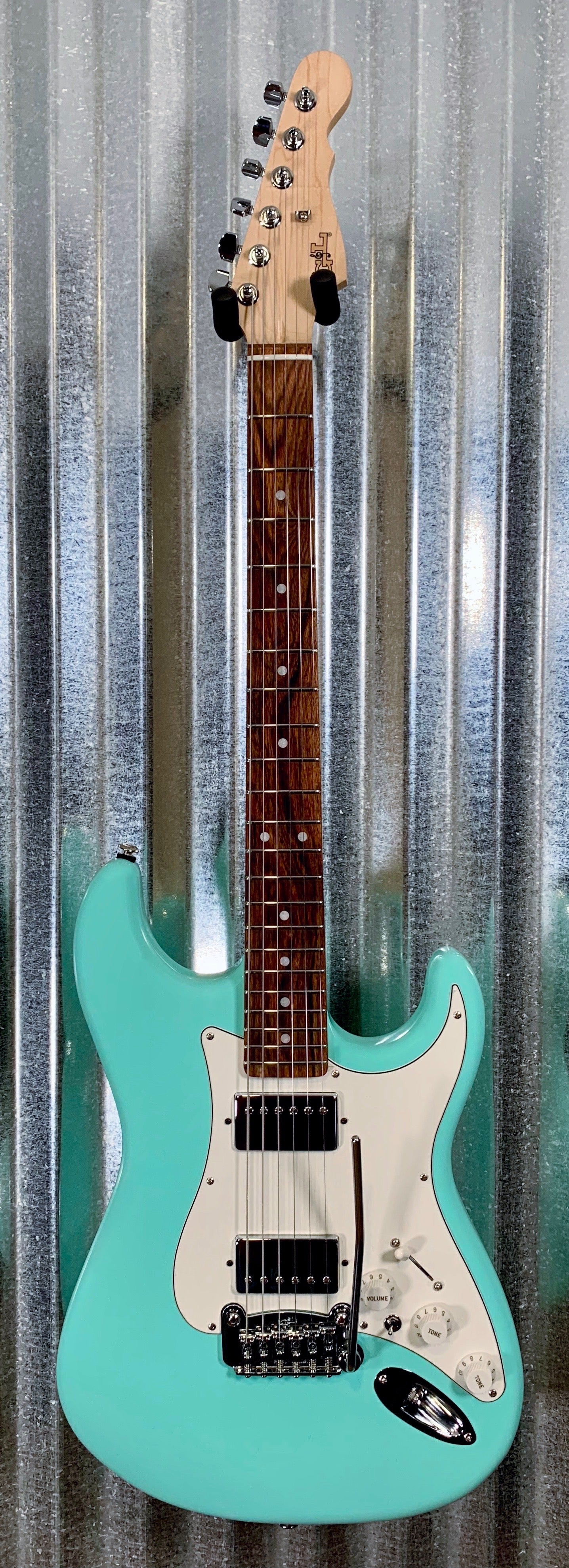 G&L USA Fullerton Custom Legacy HH Surf Green Guitar & Case 2019 #2107