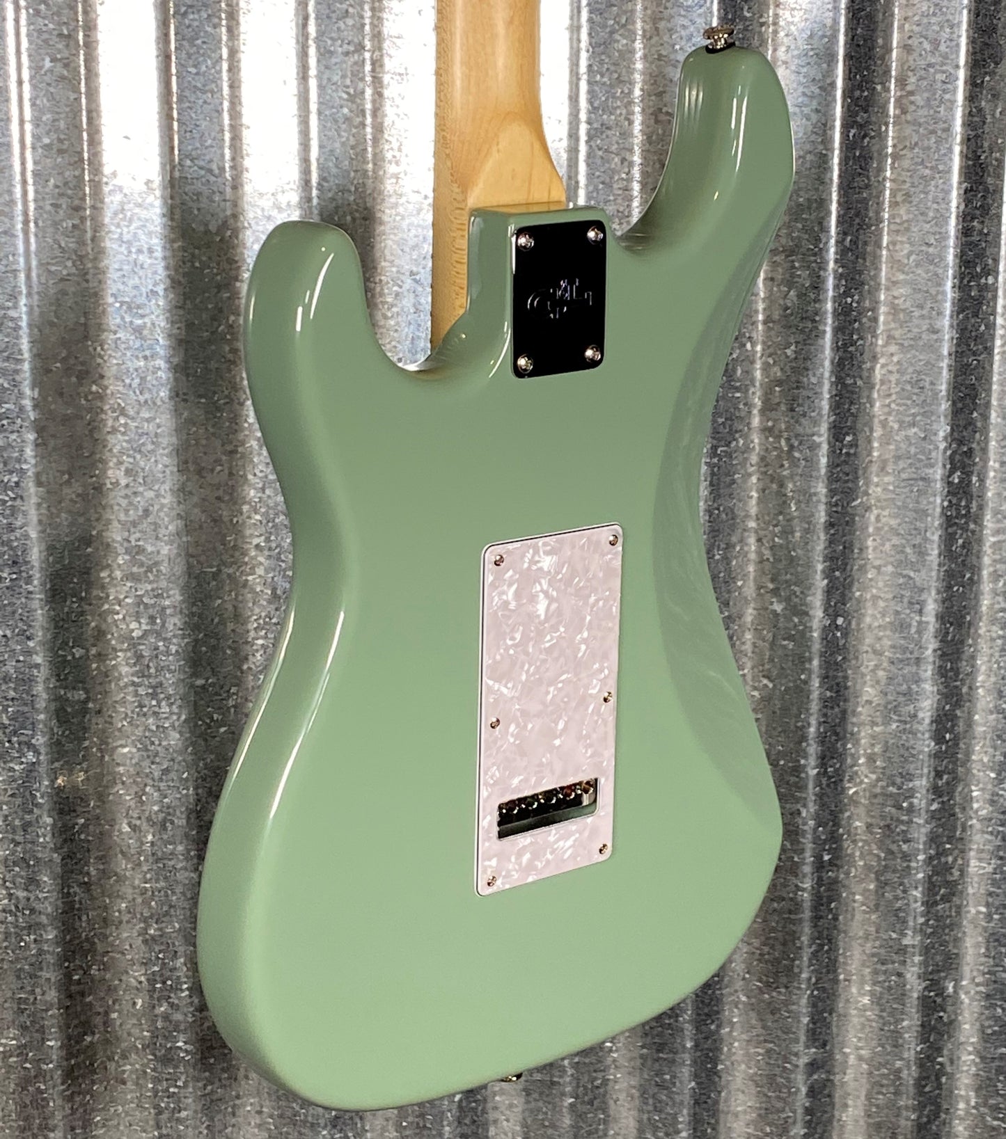 G&L USA 2022 Fullerton Deluxe Legacy HB Matcha Green Guitar & Bag #1045 Used