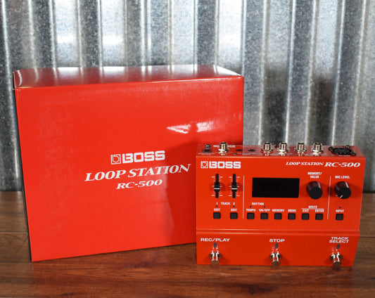 Boss RC-500 Two Track Stereo Looper Mixer Guitar Effect Pedal