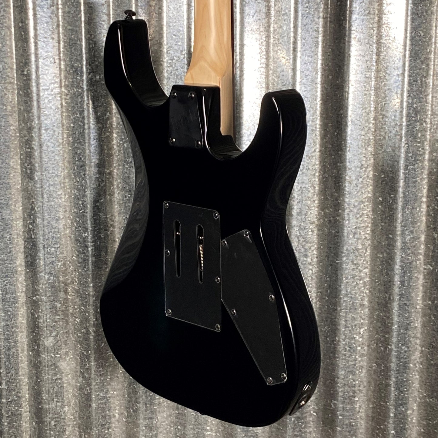 ESP LTD KH-202 Kirk Hammett Signature Gloss Black Guitar Left Hand #0444 Used