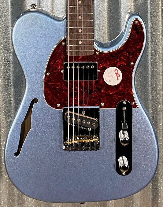 G&L Tribute ASAT Classic Bluesboy Lake Placid Blue Semi Hollow Guitar #6884