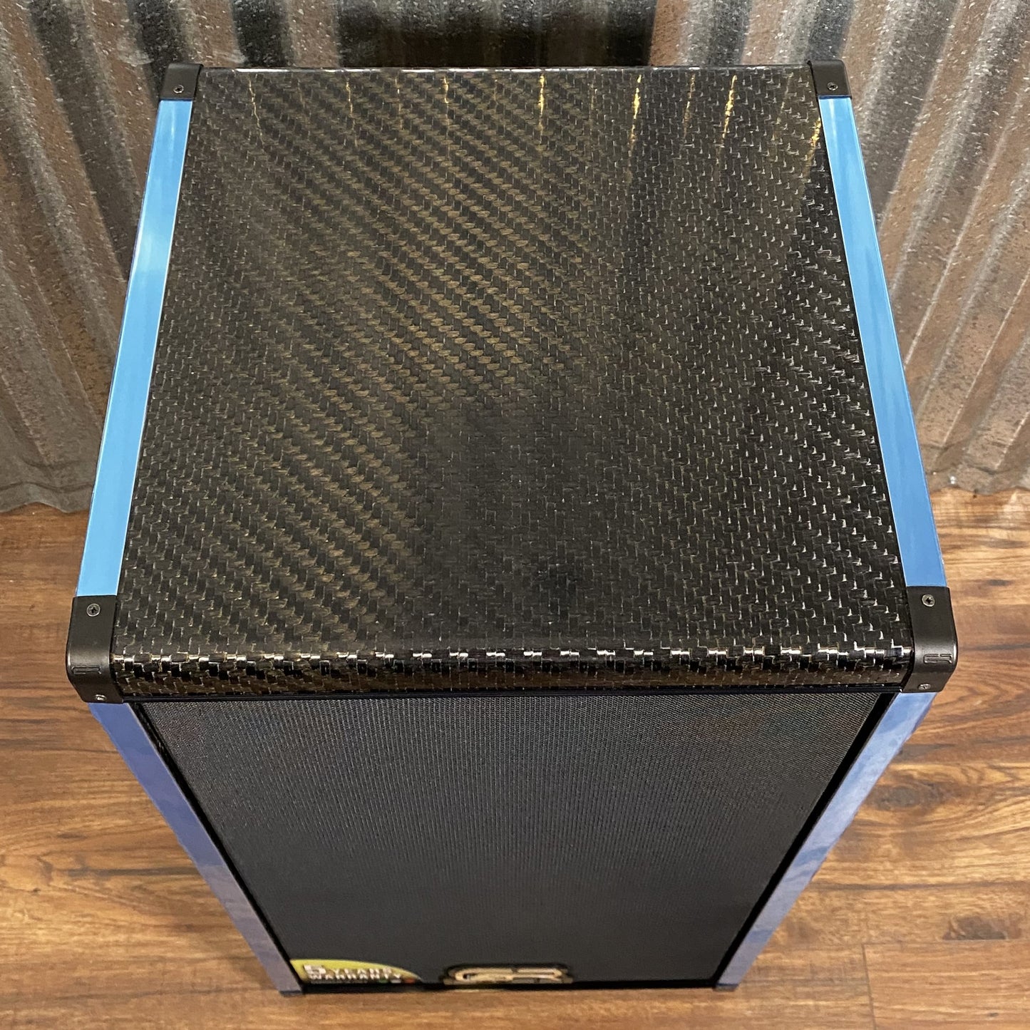 GR Bass AT 212 SLIM ACT Carbon Fiber 2x12 900 Watt 4 Ohm Active Powered Bass Speaker Cabinet