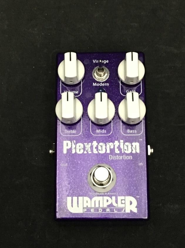 Wampler Plextortion Distortion Guitar Effects Pedal