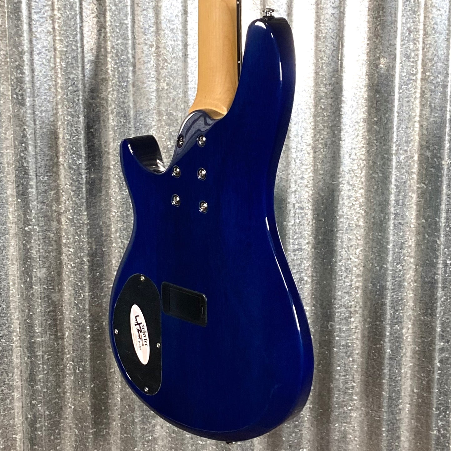 Schecter C-5 Plus 5 String Bass Ocean Blue Burst #0145