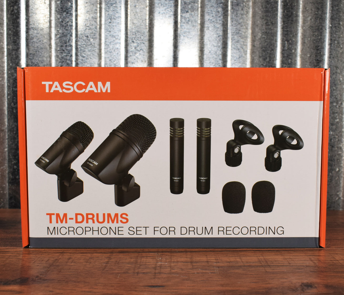 Tascam TM-Drums 4 Drum Microphone Kit TM-50DB TM-50DS TM-50C