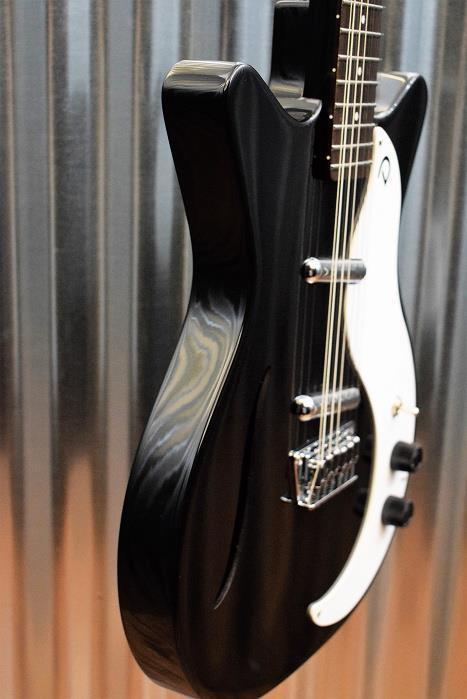Danelectro '59 Vintage 12 String Gloss Black Semi Hollow Electric Guitar