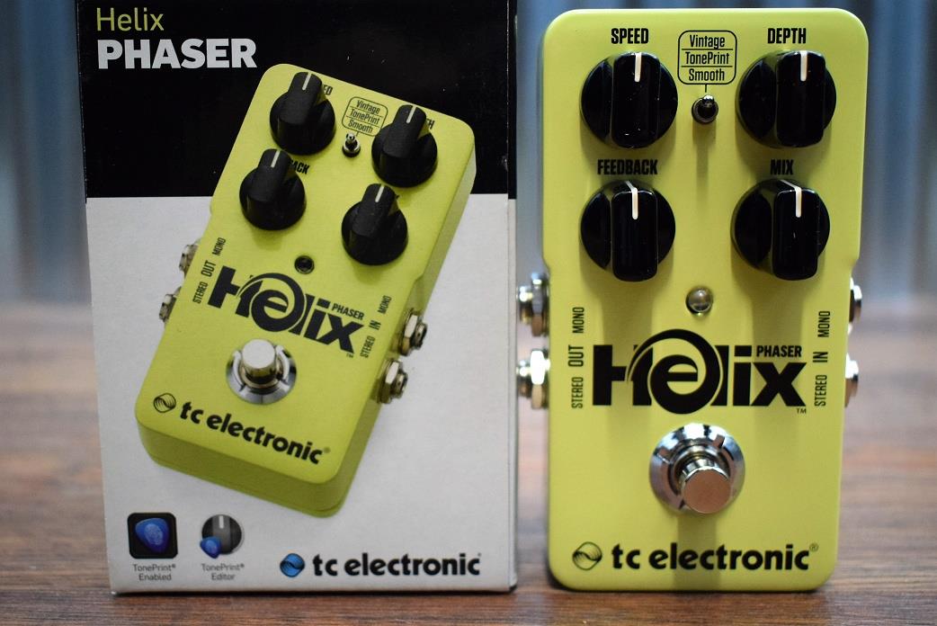 TC Electronic Helix Phaser Tone Print Guitar Effect Pedal